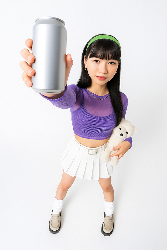 Con gái, girl, người mẫu, model, quảng cáo, advertise, nước uống, water, drink 14