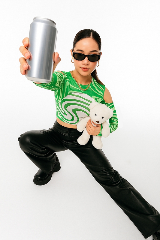 Con gái, girl, người mẫu, model, quảng cáo, advertise, nước uống, water, drink 7