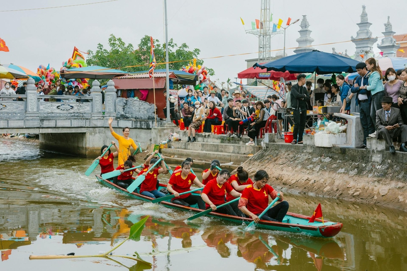 Thuyền, boat, sông, river, Việt Nam, Vietnam, người chèo thuyền, boatman, lễ hội, festival - HONG SON