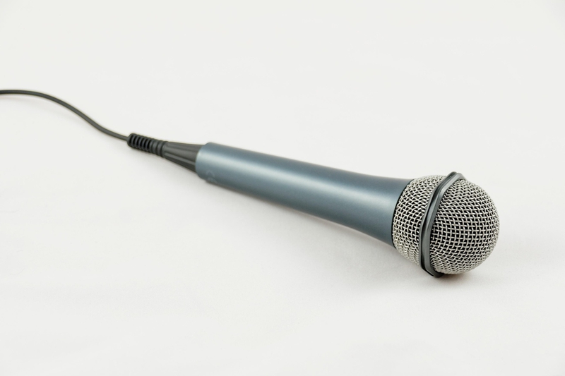 Micro, microphone, mic, karaoke, giải trí, entertainment - Bru-nO