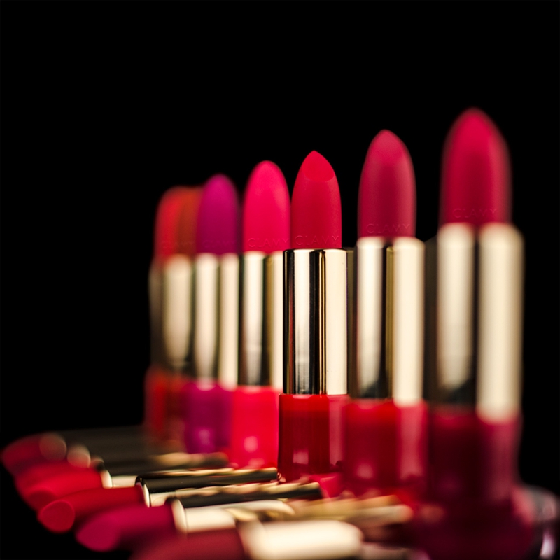 Son môi, lipstick, màu đỏ, red, trang điểm, makeup - ClamyCosmetics