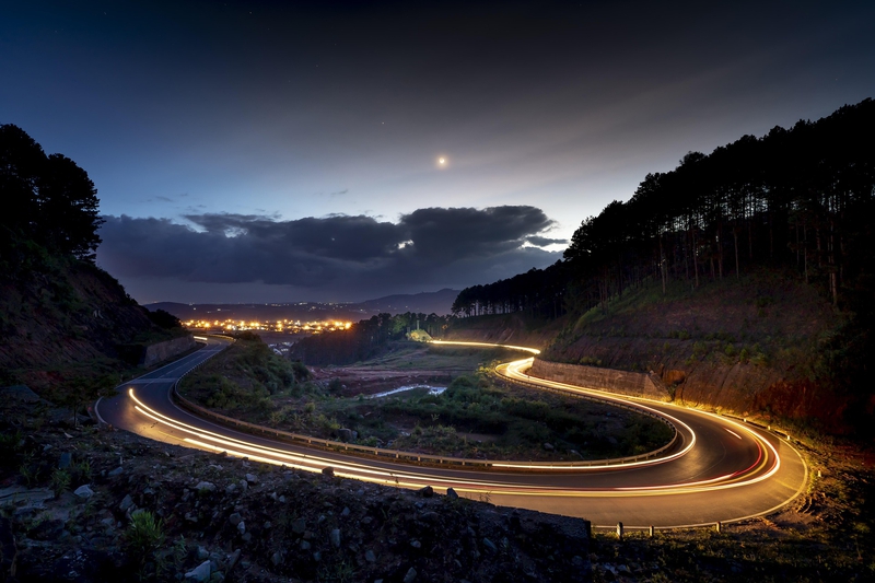 Đường đèo, Pass road, Đà Lạt, Dalat, hình nền, nền, background