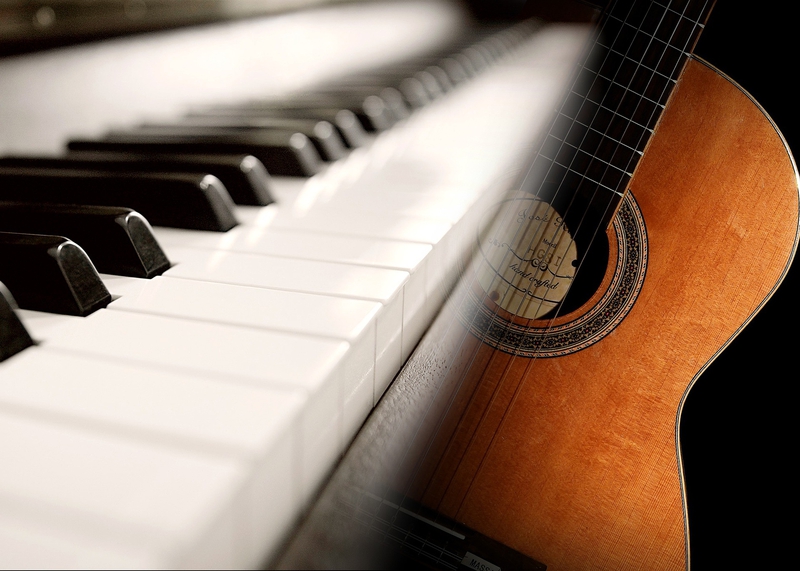 Guitar, đàn guitar, đàn ghi ta, piano, đàn dương cầm, nhạc cụ, instrument, âm nhạc, music, giải trí, entertainment - Jasiel_Ch
