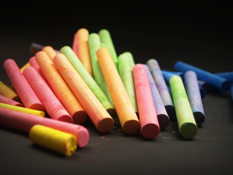 Viên phấn, màu, chalk, color - Pexels