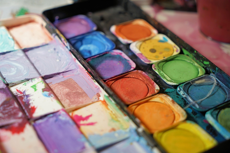 Bảng màu, màu sắc, màu sơn, vẽ, palette, color, paint, drawing-webandi