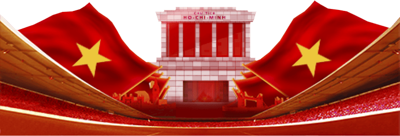 Lăng Chủ Tịch, Lăng Hồ Chí Minh, Lăng Bác, Cờ Việt Nam, lá cờ, cờ, flag, red flag
