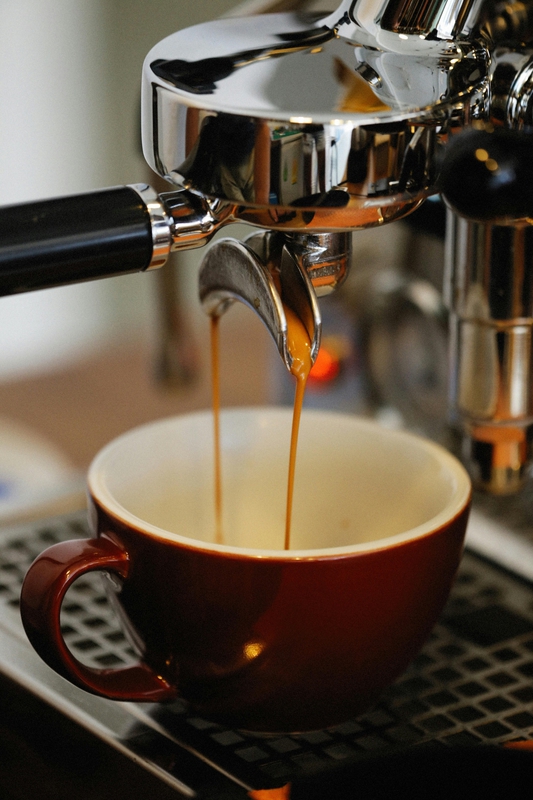 Cà phê espresso, espresso coffee, coffee machine, máy pha cà phê, barista, pha chế - Alexey Demidov