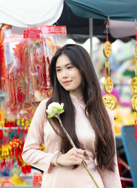 Áo dài, Học sinh, student, sinh viên, Việt Nam, con gái, cô gái, girl - Võ Châu 5
