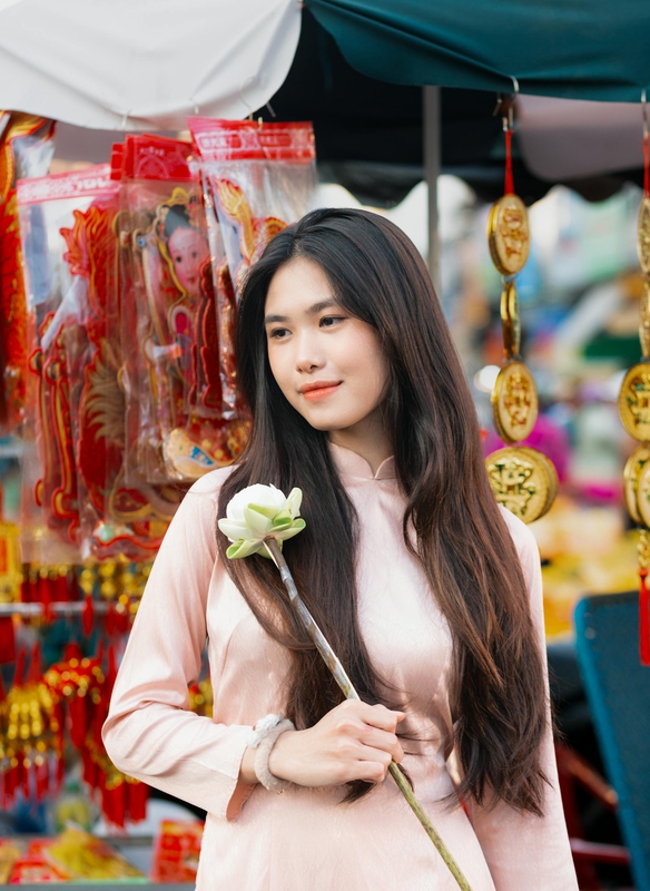 Áo dài, Học sinh, student, sinh viên, Việt Nam, con gái, cô gái, girl - Võ Châu 7