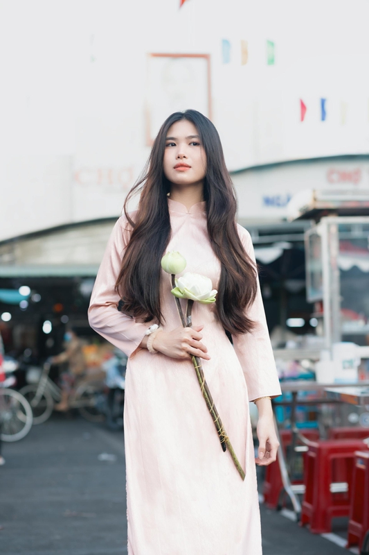 Áo dài, Học sinh, student, sinh viên, Việt Nam, con gái, cô gái, girl - Võ Châu 8