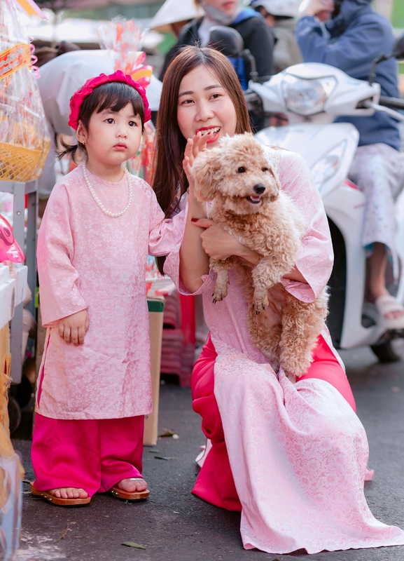 Áo dài, con gái, trẻ em, em bé, kid, baby, model, người mẫu, Việt Nam, cô gái, girl - Long Hoang 13