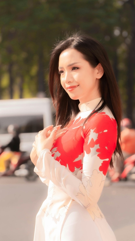 Áo dài, Học sinh, student, sinh viên, Việt Nam, con gái, cô gái, girl - Quý Nguyễn 2