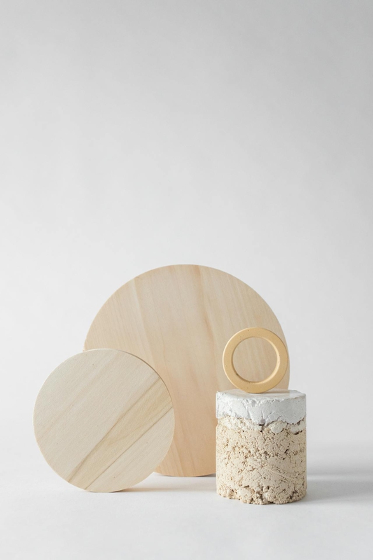 Gỗ, wood, gỗ tròn, round, hình trụ, cylinder, nắp gỗ, decor, trang trí - KATRIN BOLOVTSOVA