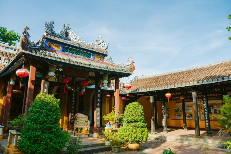 Đình Cẩm Phô, Cam Pho communal house, Hội An, Hoi An, kiến trúc, architecture, đèn lồng, lantern, chùa, pagoda, cổng, gate - HONG SON 1
