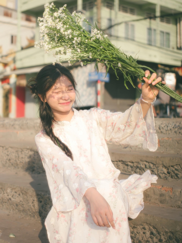 Áo dài, con gái, model, người mẫu, Việt Nam, cô gái, girl - Long Hoang 13