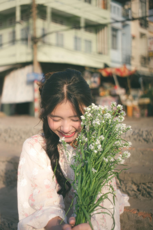 Áo dài, con gái, model, người mẫu, Việt Nam, cô gái, girl - Long Hoang 28