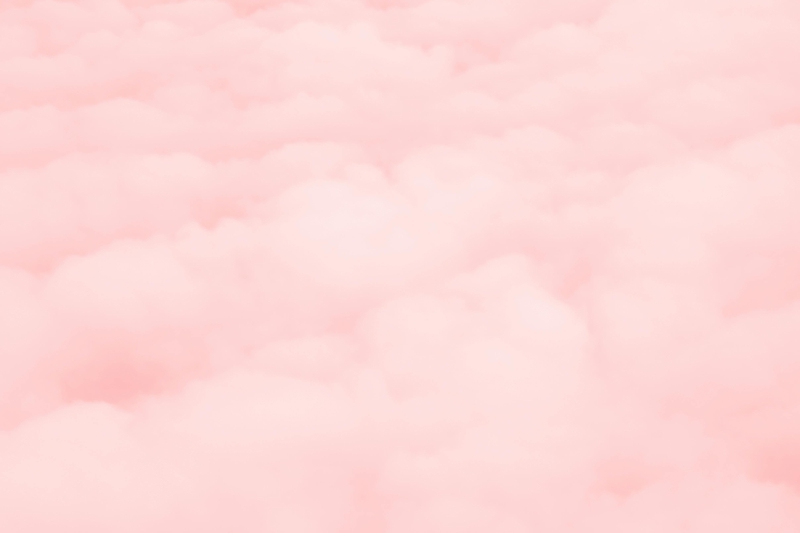 cloud, mây hồng, soft, mềm mại, pastel, màu nhẹ, dreamy, mộng mơ - Madison Inouye