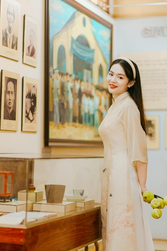 Áo dài, con gái, sinh viên, student, truyền thống, Việt Nam, cô gái, girl - Sơn Ngọc 35