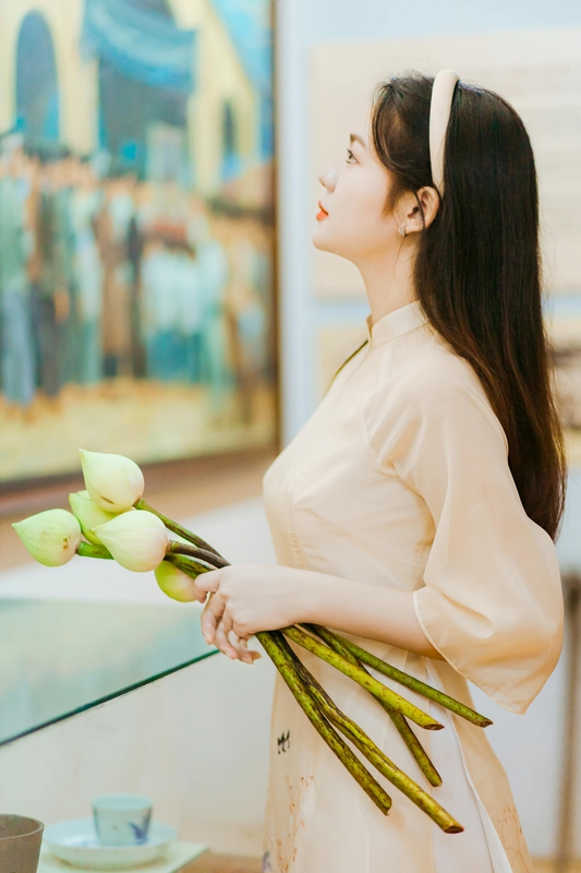 Áo dài, con gái, sinh viên, student, truyền thống, Việt Nam, cô gái, girl - Sơn Ngọc 41