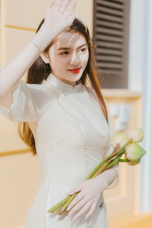 Áo dài, con gái, sinh viên, student, truyền thống, Việt Nam, cô gái, girl - Sơn Ngọc 44