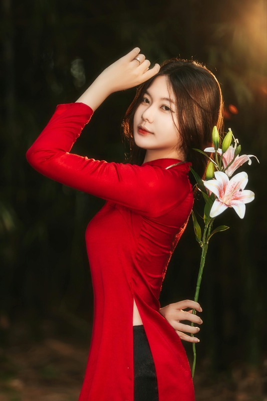 Áo dài, con gái, sinh viên, student, truyền thống, Việt Nam, cô gái, girl - Sơn Ngọc 46
