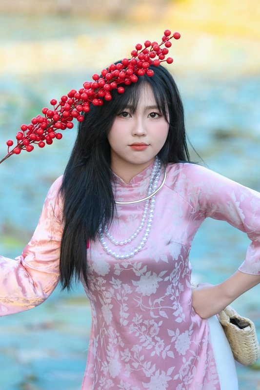 Áo dài, con gái, sinh viên, student, truyền thống, Việt Nam, cô gái, girl - Sơn Ngọc 53