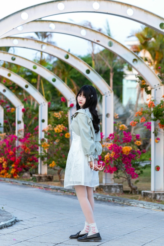 Con gái, sinh viên, Việt Nam, cô gái, girl, công viên, park, picnic - Sơn Ngọc 19
