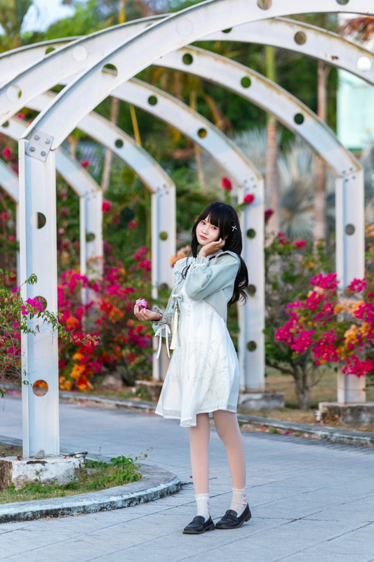Con gái, sinh viên, Việt Nam, cô gái, girl, công viên, park, picnic - Sơn Ngọc 20