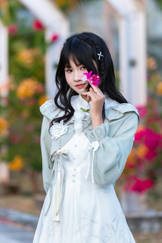 Con gái, sinh viên, Việt Nam, cô gái, girl, công viên, park, picnic - Sơn Ngọc 21