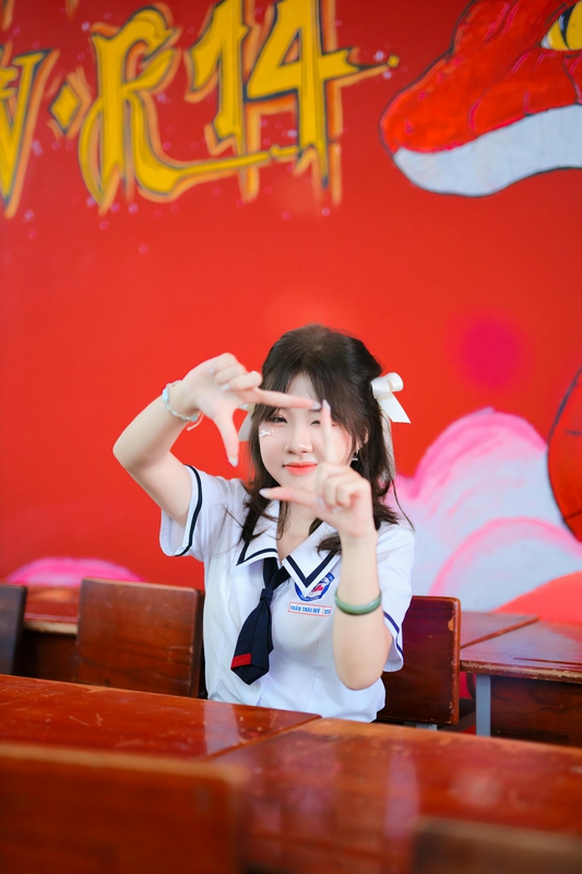Tốt nghiệp, graduation, Học sinh, student, sinh viên, Việt Nam, con gái, cô gái, girl - Sơn Ngọc 32