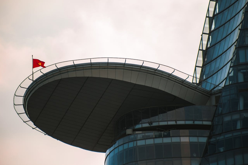 Bitexco, tòa nhà, building, quốc kỳ, Việt Nam - Tuan Vy 1