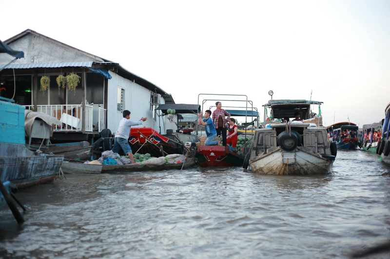 Thuyền, boat, chợ nổi, floating market, sông, river, Việt Nam, Vietnam - Vietnam Tri Duong Photographer