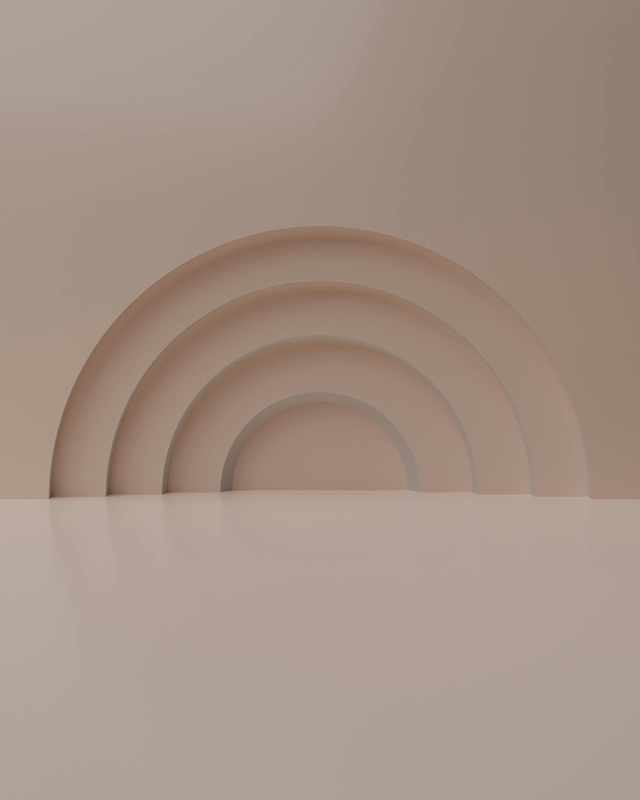 Studio, backdrop, nền, hình nền, background, không gian 3D, máy vòm, đơn giản, arch machine, minimalism - Pramod Tiwari