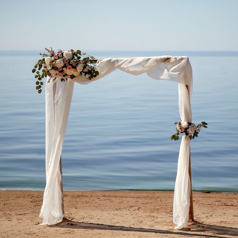 Cổng cưới, cưới, biển, sea trang trí, wedding gate, wedding, decoration, backdrop, background, hình nền, nền - Pixabay 2