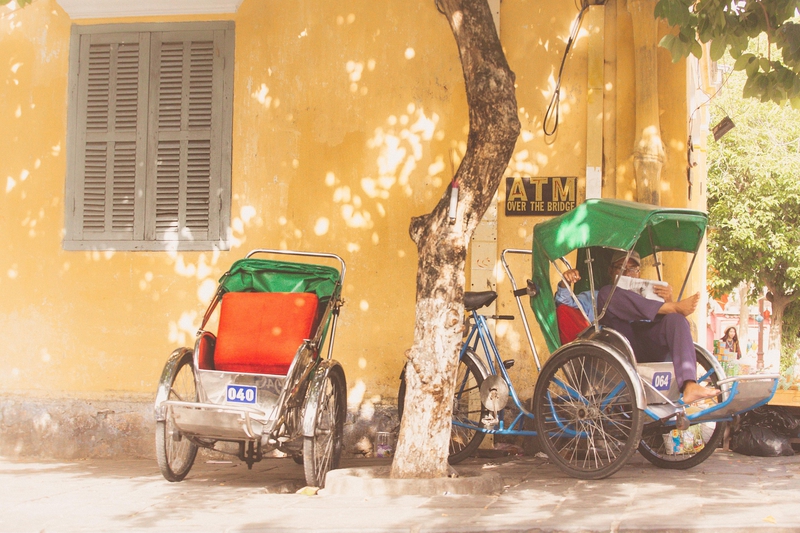 Xe đẩy, xích lô, cart, cyclo - CUONG_ART