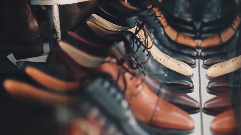 Giày tây, oxford, leather, giày nam, giày da, formal, trang trọng, brown, nâu bóng, shoes - Pexel