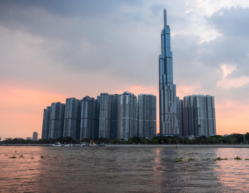 Hồ Chí Minh, thành phố, Landmark, city, cảnh, kiến trúc, tòa nhà, cao tầng, landscape, architecture, building, high rise- Irish83