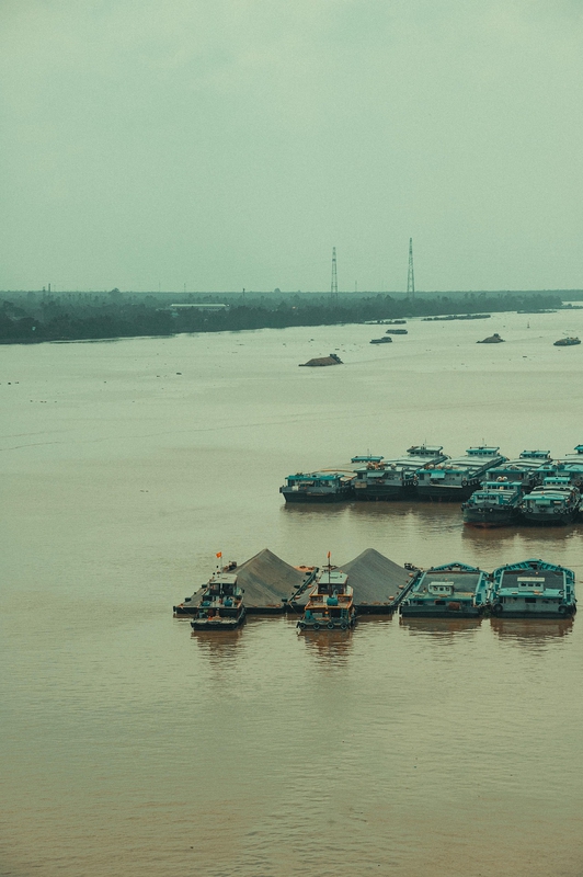 Sông, river, nhà bè, raft house-Vien_beos