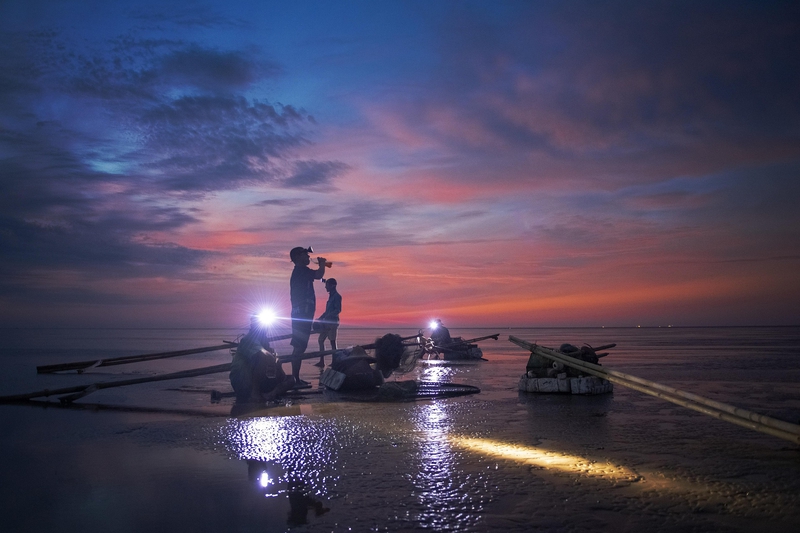 Chài, làng chài, lướt, biển, fishing, fishing village, surfing, sea- dangquangn 7