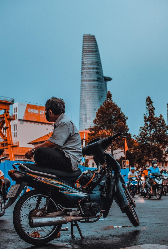 Bitexco, tòa nhà, building, quốc kỳ, Việt Nam, thành phố, city, Hồ Chí Minh -Vien_beos