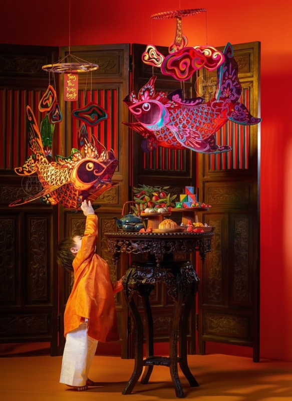 Lồng đèn, em bé, bé trai, trung thu, lễ hội truyền thống, lantern, baby, boy, mid-autumn festival, traditional festival 1