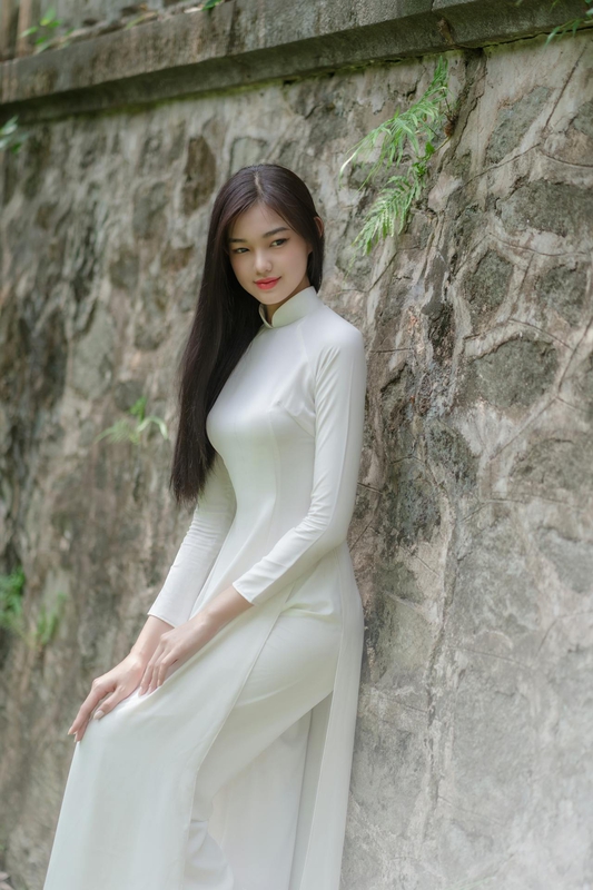 Cô gái, con gái, thiếu nữ, girl, Việt Nam, áo dài, truyền thống, traditional - Tuấn Kiệt Jr. 6