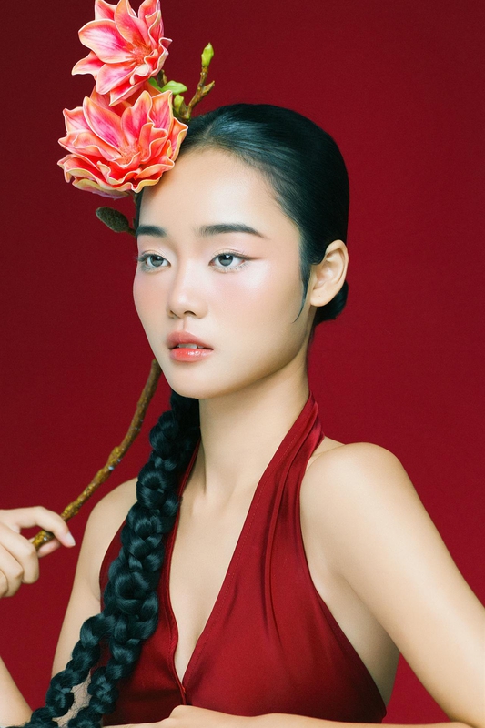Cô gái, con gái, thiếu nữ, girl, Việt Nam, truyền thống, traditional, đỏ - Thien Le Duy 1