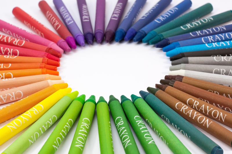 Bút chì, bút màu, bảng màu, pencils, crayons, palettes -stux 1