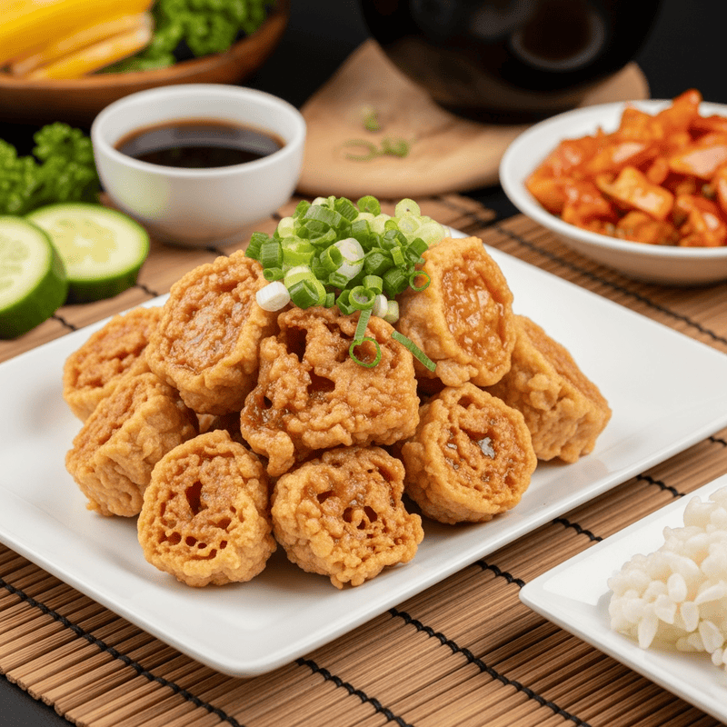 làm cô bé dễ thương mặc đồng phục, đeo khăn quàng đỏ cầm...