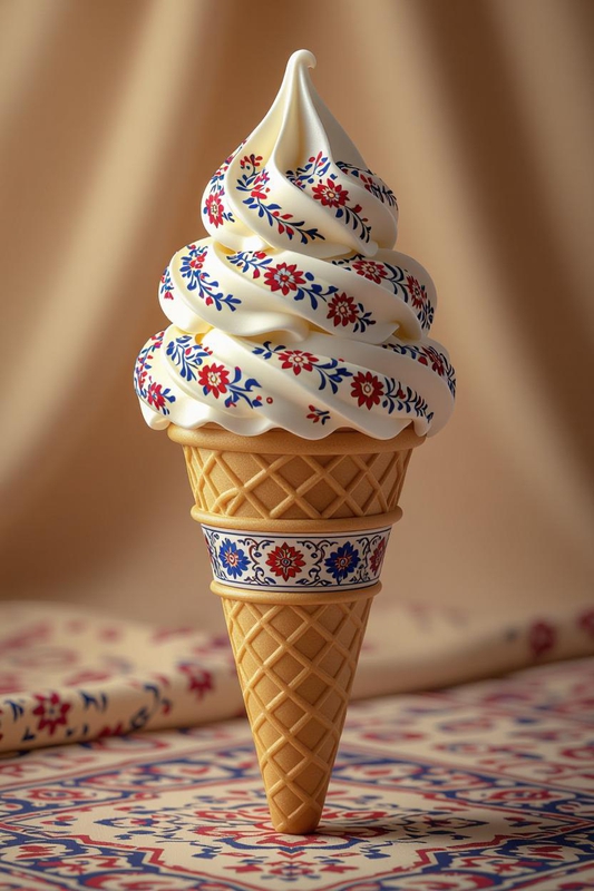 Kem , kem ốc quế, que kem, art, nghệ thuật, ice cream, ice cream cone, art, art,