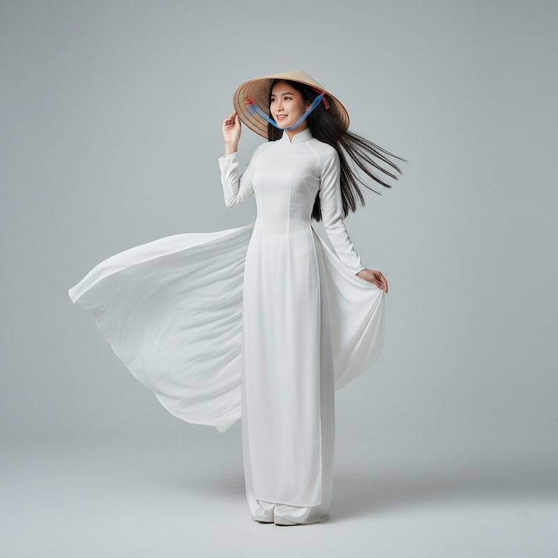 Cô gái, thiếu nữ, Việt Nam, trang phục truyền thống, girl, young woman, Vietnam, traditional costume