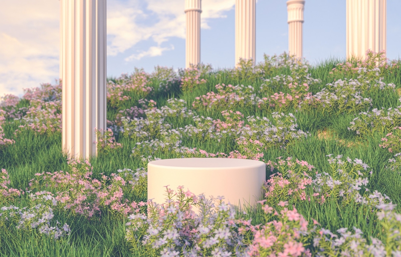 Hình nền, background, nền, cỏ, bãi cỏ, hoa, flower, bệ đỡ, podium, quảng cáo 27