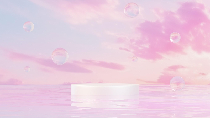 Hình nền, background, nền, cỏ, bãi cỏ, hoa, flower, pink, purple, bệ đỡ, podium, quảng cáo 7
