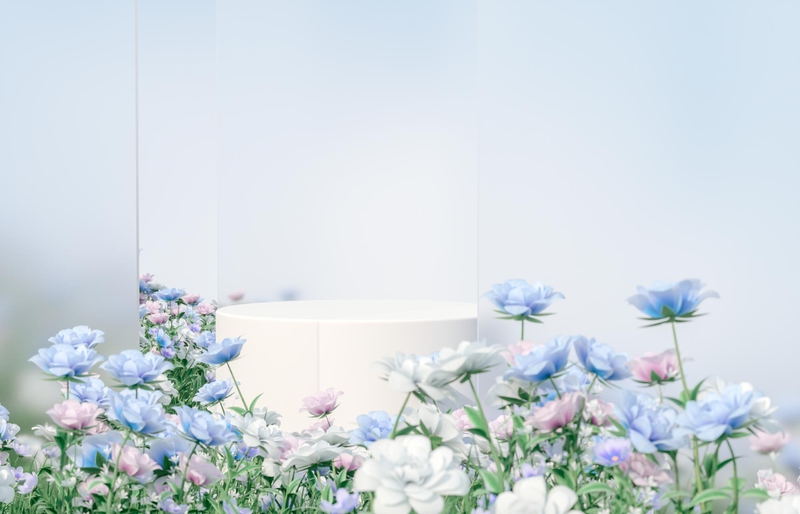 Hình nền, background, nền, cỏ, bãi cỏ, hoa, flower, bệ đỡ, podium, quảng cáo 11